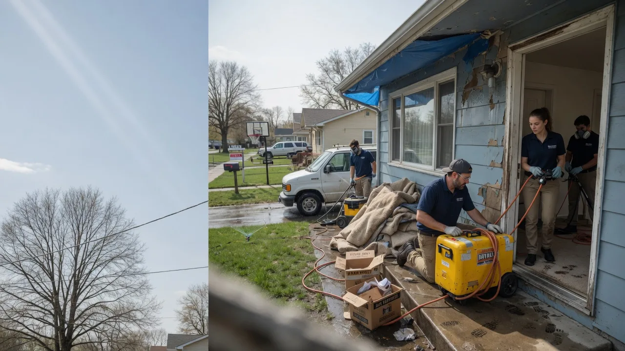 Basement Flood Cleanup in Fulton, MS near me